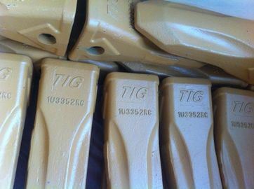 دلو ماركة TIG أسنان  320 دلو أسنان 1U3352 أسنان وأسنان 1U3352RC لأسرة 320 J350 مع فولاذ كربوني