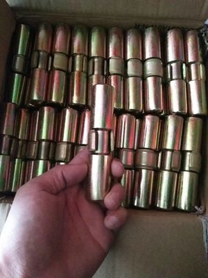 دبوس قفل دلو الحفار P60 مع سطح أكسجين أسود مطلي بالزنك من الفولاذ الميل