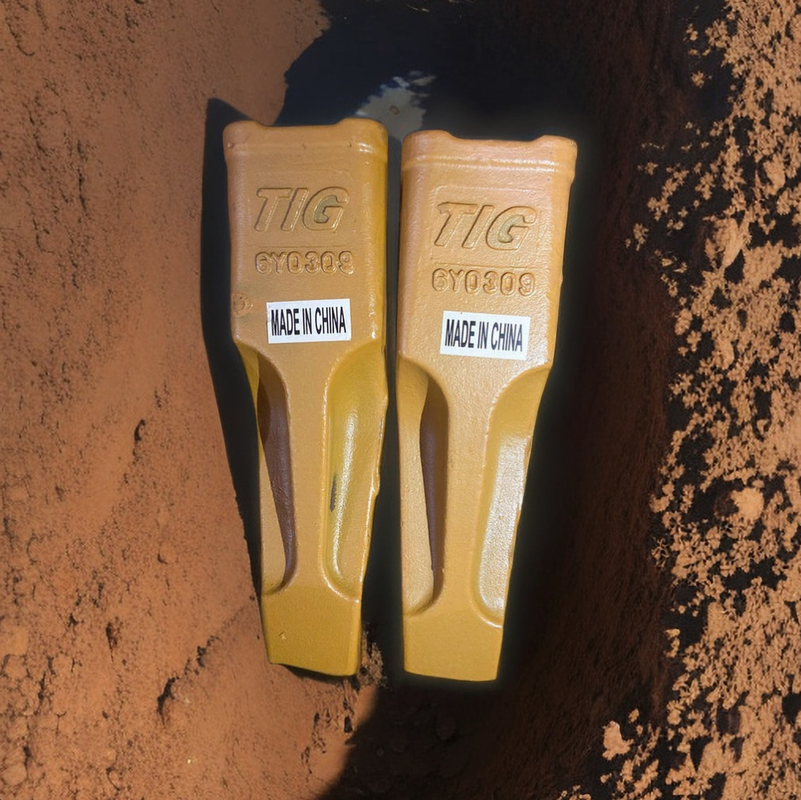 TIG brand factory  Excavator Bucket Teeth 6Y0359 6Y0309 Ripper Bucket Tips Wear Parts