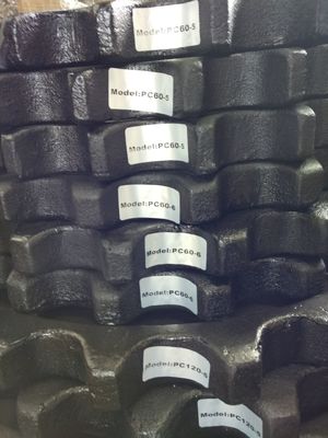 قطع غيار حفارة PC60-6 PC120-5 أجزاء الهيكل السفلي للعجلة المسننة