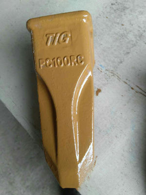 NB TIG® العلامة التجارية دلو الأسنان الأصفر مزورة الأرض تتحرك حفارة دلو الأسنان PC100RC لكوماتسو PC100 الصين المورد